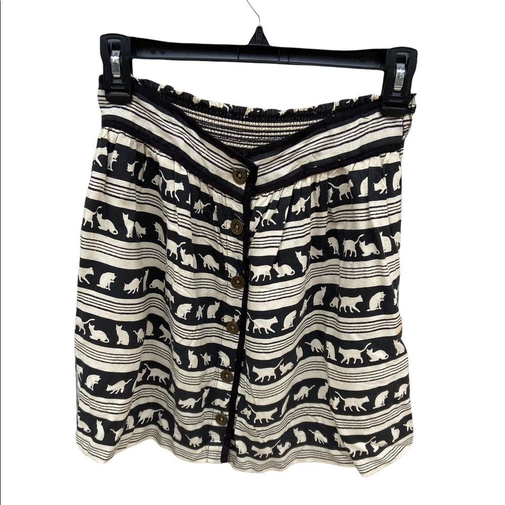 Urban Outfitters Cooperative Button Cat mini skirt size small